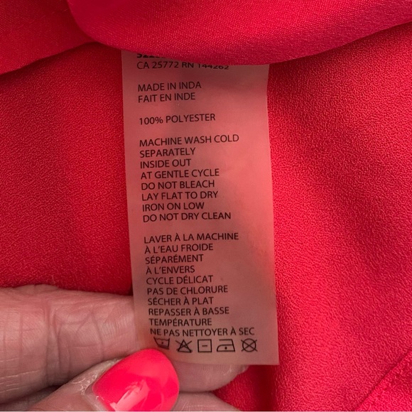 Dex women’s dress A line w back details Size Large (12) lined - Picture 7 of 7